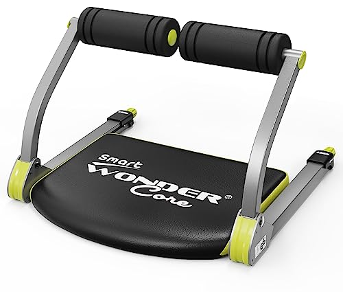 Wonder Core Máquina de abdominales inteligente, equipo de ejercicio para abdominales, equipo de entrenamiento abdominal, ejercitador muscular abdominal, máquina de entrenamiento corporal total para el