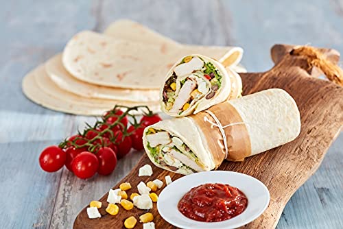 Wrap Proteico- Pack de 4 (4 x 320g) 1 TORTILLA APORTA 9g PROTEINAS- 14g CARBOHIDRATOS