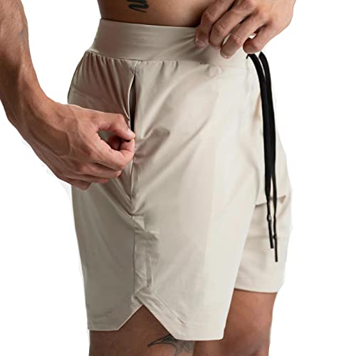 XDSP Shorts Deportivos Hombre Pantalones Cortos Shorts Pantalón Corto de Entrenamiento de Secado Rápido para Correr Jogging Running al Aire Libre Ligero y