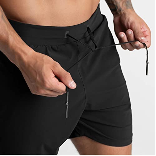 XDSP Shorts Deportivos Hombre Pantalones Cortos Shorts Pantalón Corto de Entrenamiento de Secado Rápido para Correr Jogging Running al Aire Libre Ligero y