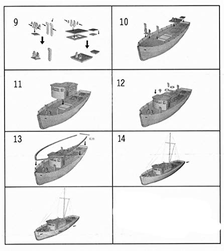 xiangshang shangmao Montaje en barco modelo madera barcos velero decoración juguetes regalos