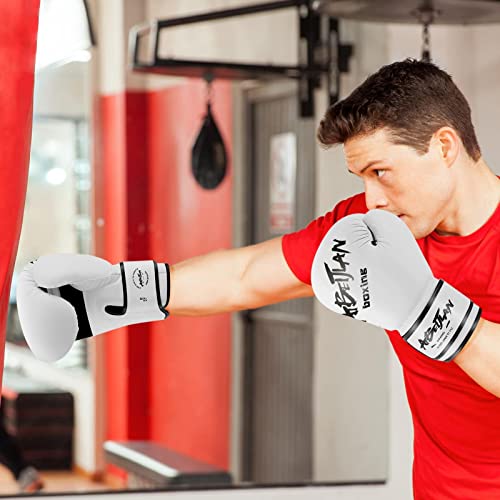 Xiaocao Guantes Boxeo Hombre,Guantes de Boxeo MMA con absorción de Golpes | Guantes de Kickboxing Transpirables para Muay Thai, Kickboxing, Entrenamiento y sparrings