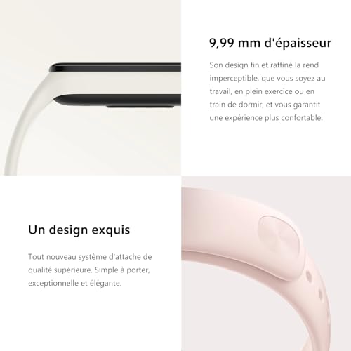 Xiaomi Smart Band 8 Active - Pantalla Grande 1,47‘’, Monitorización de Frecuencia Cardíaca, 50+ Modos Deportivos, Cuerpo Compacto De 9,99 mm, hasta 14 Días de Autonomía, Sueño, Estrés, Rosa