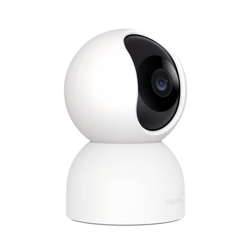 Xiaomi Smart Camera C400 Cámara de Vigilancia con Resolución 2.5K (2560 x 1440 megapíxeles), Lente 6P Camara vigilanci, Detección Humana Inteligente AI, Audio Bidireccional, Visión Nocturna, Blanco