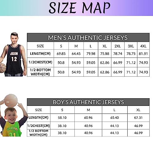 Xiuyours Camiseta Baloncesto Personalizada Nombre Número para Hombre Niño, Camisetas Gym Tirantes Personalizable Baloncesto Regalos Originales, S~4XL