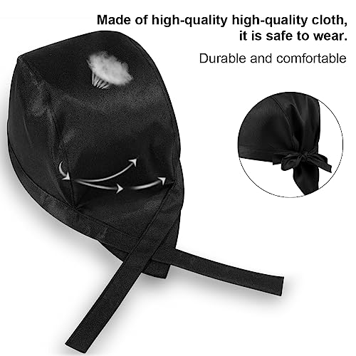 XPEX Paquete de 3 Gorros de Chef, Gorros de Cocina, Gorros de Chef Ajustables, Gorros de Chef de Cocina elásticos para restaurantes, hoteles, cocinas caseras, Bares y más.