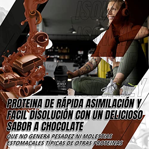 XPRO | Proteína de Whey 100% Pura con Taurina y Vitamina B6 | 31,5 g/dosis | Sin azúcar | Aumenta la masa muscular y acelera la recuperación física | Rápida y total asimilación | 1kg