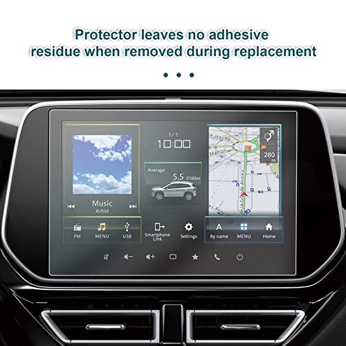 YEE PIN 2 unidades de 9 pulgadas compatible con Suzuki S-Cross 2022 2023 Nano-Film Navigation Protector de pantalla S-Cross Navi antiarañazos transparente