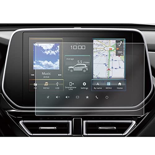 YEE PIN 2 unidades de 9 pulgadas compatible con Suzuki S-Cross 2022 2023 Nano-Film Navigation Protector de pantalla S-Cross Navi antiarañazos transparente