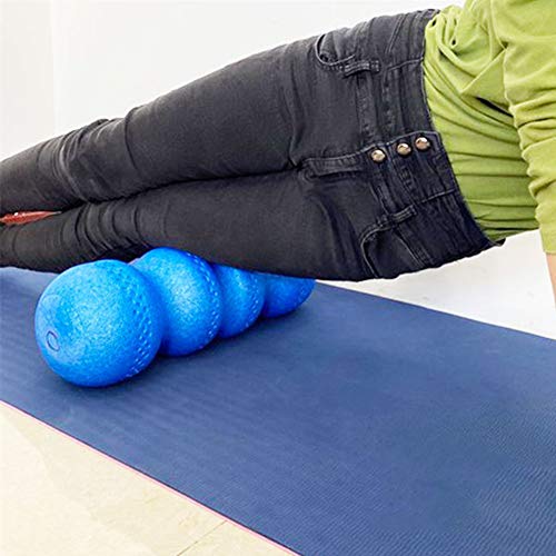 yinbaoer Foam Roll Suave Confortable Pelota De Espuma Profesional Foam Roller Ejercicios para Ejercicios De PéRdida De Peso Black,One Sise