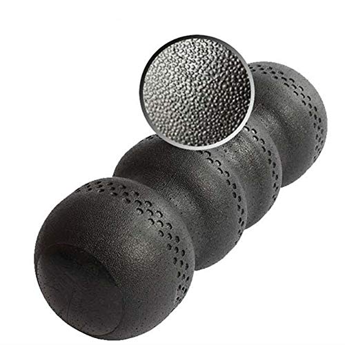 yinbaoer Foam Roll Suave Confortable Pelota De Espuma Profesional Foam Roller Ejercicios para Ejercicios De PéRdida De Peso Black,One Sise