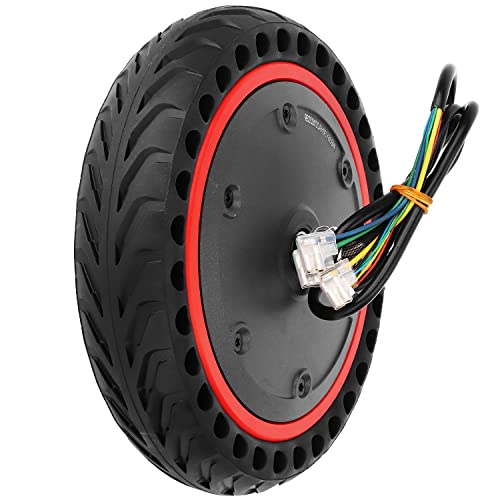 Yungeln Motor Reemplazo de neumático sólido 350w 36v Motor con rueda Compatible con 1S M365 Pro Pro2 Scooter eléctrico