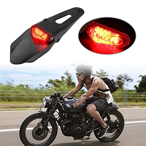 YUNYODA Luz Trasera Led Para Motocicleta Guardabarros Fender Stop Trasero aplicar para Mx Trail Supermoto…