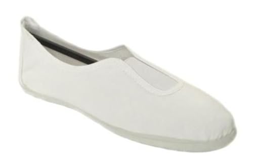 Zapatilla Ballet o Artes Marciales Mod 100 (Blanco, Numeric_44)