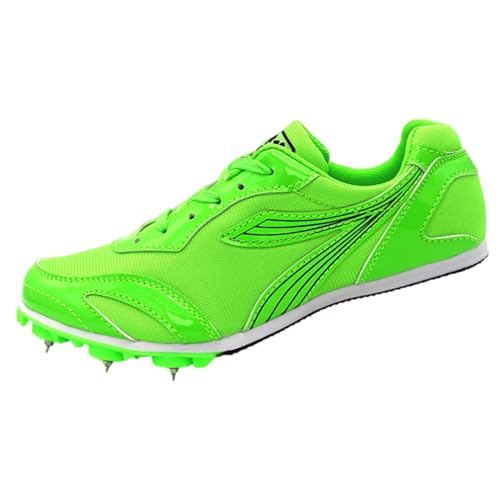 Zapatos con Clavos para Pista Y Campo,Zapatillas De Atletismo Clavos,Zapatillas De Clavos Deportivas,Transpirables De Malla,Unisex,Resistencia Al Desgaste,para Pista Y Campo Deportivas