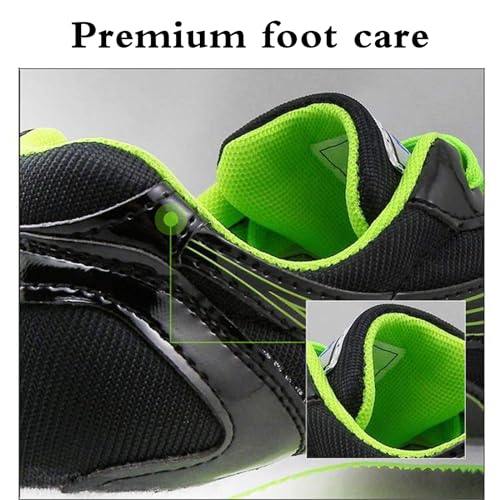 Zapatos con Clavos para Pista Y Campo,Zapatillas De Atletismo Clavos,Zapatillas De Clavos Deportivas,Transpirables De Malla,Unisex,Resistencia Al Desgaste,para Pista Y Campo Deportivas