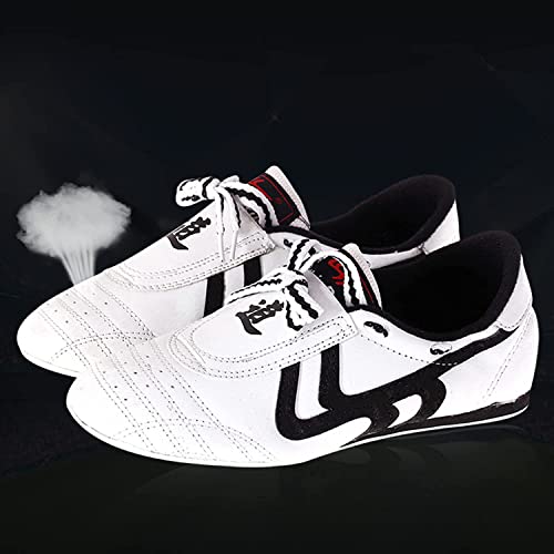 Zapatos de Artes Marciales, Zapatillas para Taekwondo, Karate, Kungfu y Tai chi, Unisex, Transpirables y Ligeras.