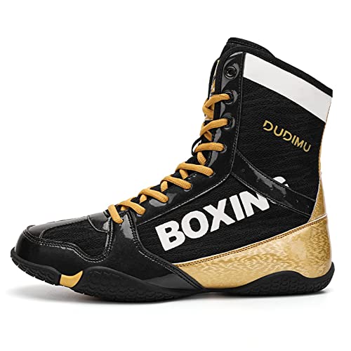 Zapatos de Boxeo para Hombre, Zapatos de Lucha Libre para Adolescentes, Muay tailandés, Kickboxing, Boxeadores, Entrenadores, Deportes de Lucha, Zapatos de Culturismo Transpirables