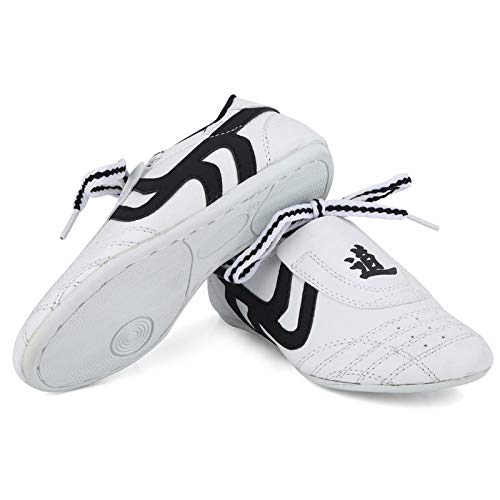 Zapatos de Taekwondo, Zapatos Ligeros y Transpirables de Artes Marciales para niños, Adolescentes, Taekwondo, Deporte, Boxeo, Kung fu Taichi(36)