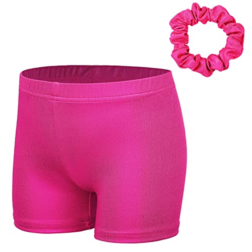 ZNYUNE Niña Maillots de Gimnasia Multicolor Conjunto de 3 Piezas B180 TQ-Rosa 10A