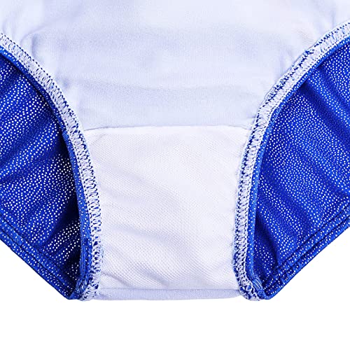 ZNYUNE Niña Maillots Gimnasia Clásico sin Manga B284 Rainbow 6A