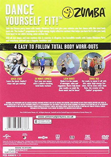 Zumba Slimdown Party [DVD]