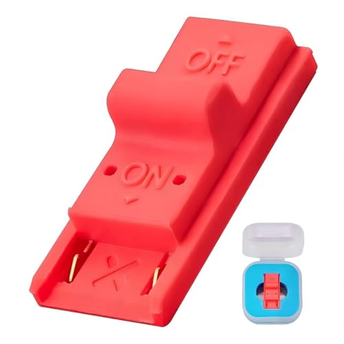 Zuroki Jig para Nintendo Switch, Herramienta de Cortocircuito RCM - Clip Jig Dongle de Color Rojo,Accesorio para la Switch - Modo Recuperación